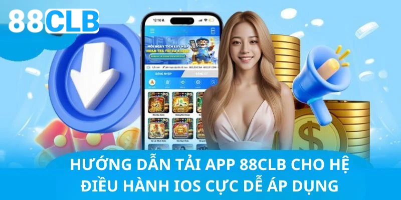 Giao diện ứng dụng 88CLB trên iPhone với các chức năng cá cược dễ sử dụng.